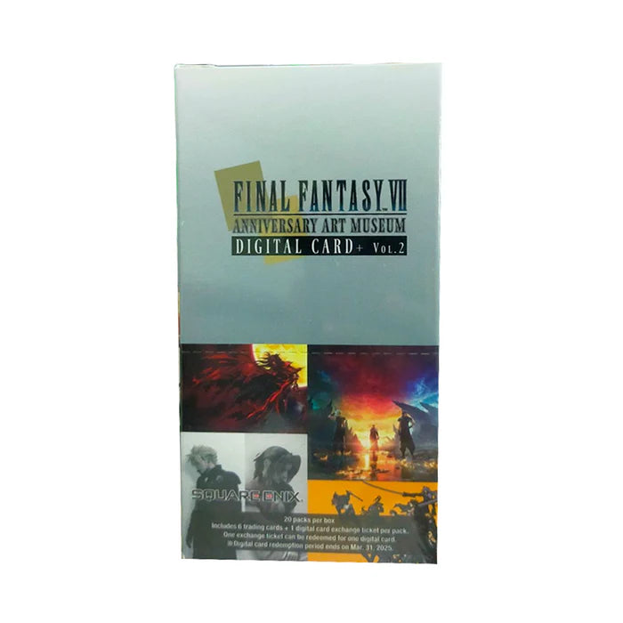 FINAL FANTASY VII Anniversary Art Museum Digital Card Plus Vol.2 Japan New Squar EUR 87,19 - FR