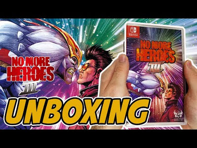 No More Heroes III (Nintendo Switch) Unboxing