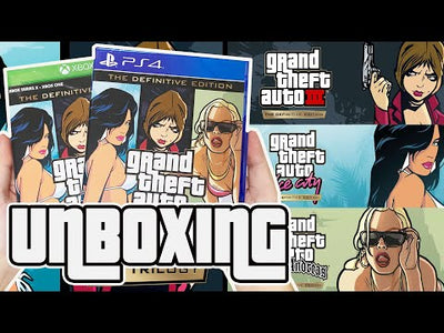 Grand Theft Auto The Trilogy: The Definitive Edition (PS4/Xbox) Unboxing