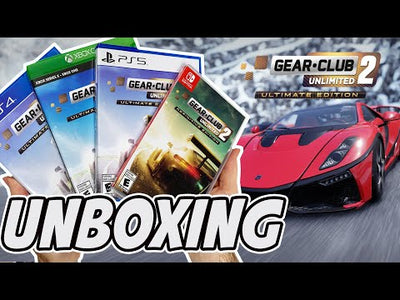 Gear Club Unlimited 2 Ultimate / Definitive Edition (PS4/PS5/Xbox/Switch) Unboxing