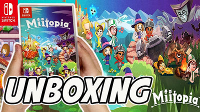 Miitopia(Nintendo Switch) Unboxing