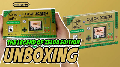 Game & Watch The Legend of Zelda Edition Unboxing