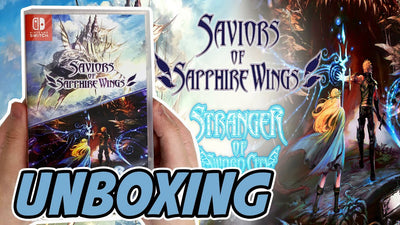 Saviours of Sapphire Wings / Stranger of Sword City Revisited (Nintendo Switch) Unboxing