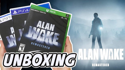 Alan Wake Remastered (PS4/PS5/Xbox Series X) Unboxing