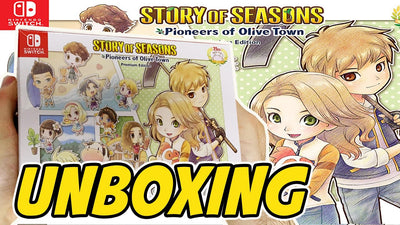Story of Seasons: Pioneers of Olive Town (Premium Edition) (Nintendo Switch) Unboxing