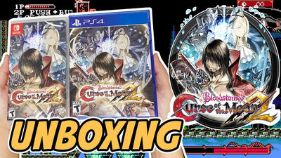 Bloodstained: Curse of the Moon 2 (PS4/Nintendo Switch) Unboxing
