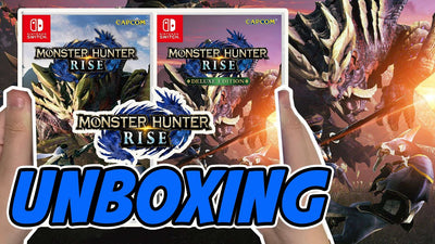 Monster Hunter Rise (Standard / Deluxe Edition) (Nintendo Switch) Unboxing