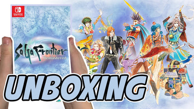 Saga Frontier Remastered (Nintendo Switch) Unboxing