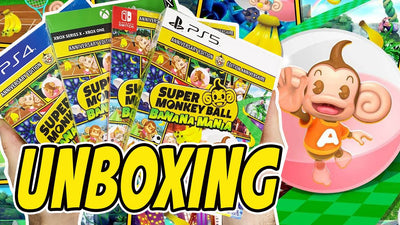 Super Monkey Ball Banana Mania Anniversary Edition (PS4/PS5/Switch/Xbox) Unboxing