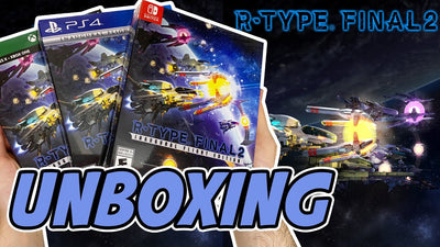 R-Type Final 2 Inaugural Flight Edition (PS4/Switch/XSX) Unboxing