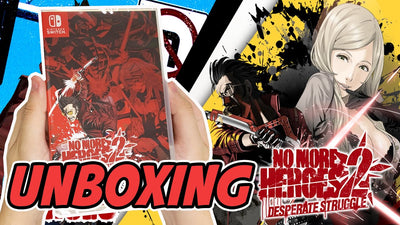 No More Heroes 2: Desperate Struggle (Nintendo Switch) Unboxing