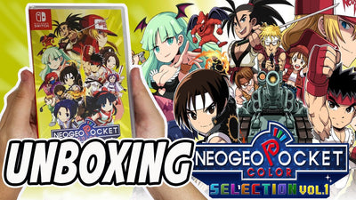 NeoGeo Pocket Color Selection Vol.1(Nintendo Switch) Unboxing