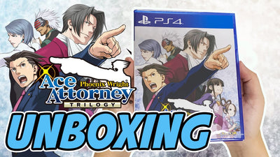 Ace Attorney Phoenix Wright Trilogy (PS4) Unboxing