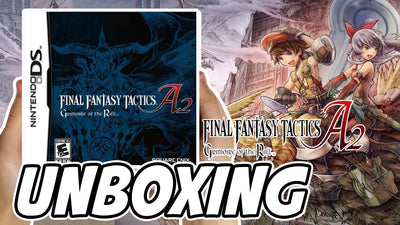 Final Fantasy Tactics A2: Grimoire of the Rift (Nintendo DS) Unboxing