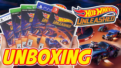 Hot Wheels Unleashed (PS4/PS5/Xbox One/Xbox Series X/Switch) Unboxing