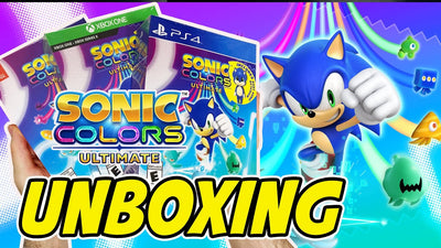 Sonic Colors Ultimate (Launch Edition) (PS4/Switch/Xbox One) Unboxing