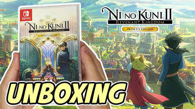 Ni No Kuni II Revenant Kindom -Prince's Edition-(Nintendo Switch) Unboxing