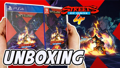 Streets of Rage 4: Anniversary Edition (PS4/Nintendo Switch) Unboxing