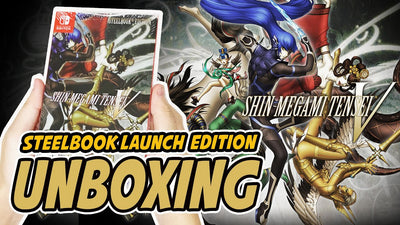 Shin Megami Tensei V Steelbook Launch Edition (Nintendo Switch) Unboxing