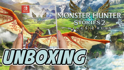 Monster Hunter Stories 2: Wings of Ruin (Nintendo Switch) Unboxing