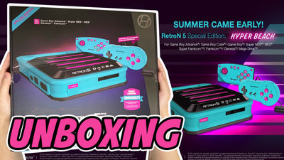 Hyperkin RetroN 5 Hyper Beach Unboxing Video