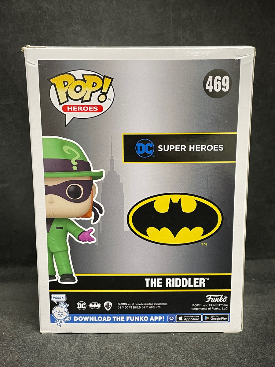 Funko Pop! Heroes Batman #469 The Riddler LA Comic Con 2022 w/ Protect ...