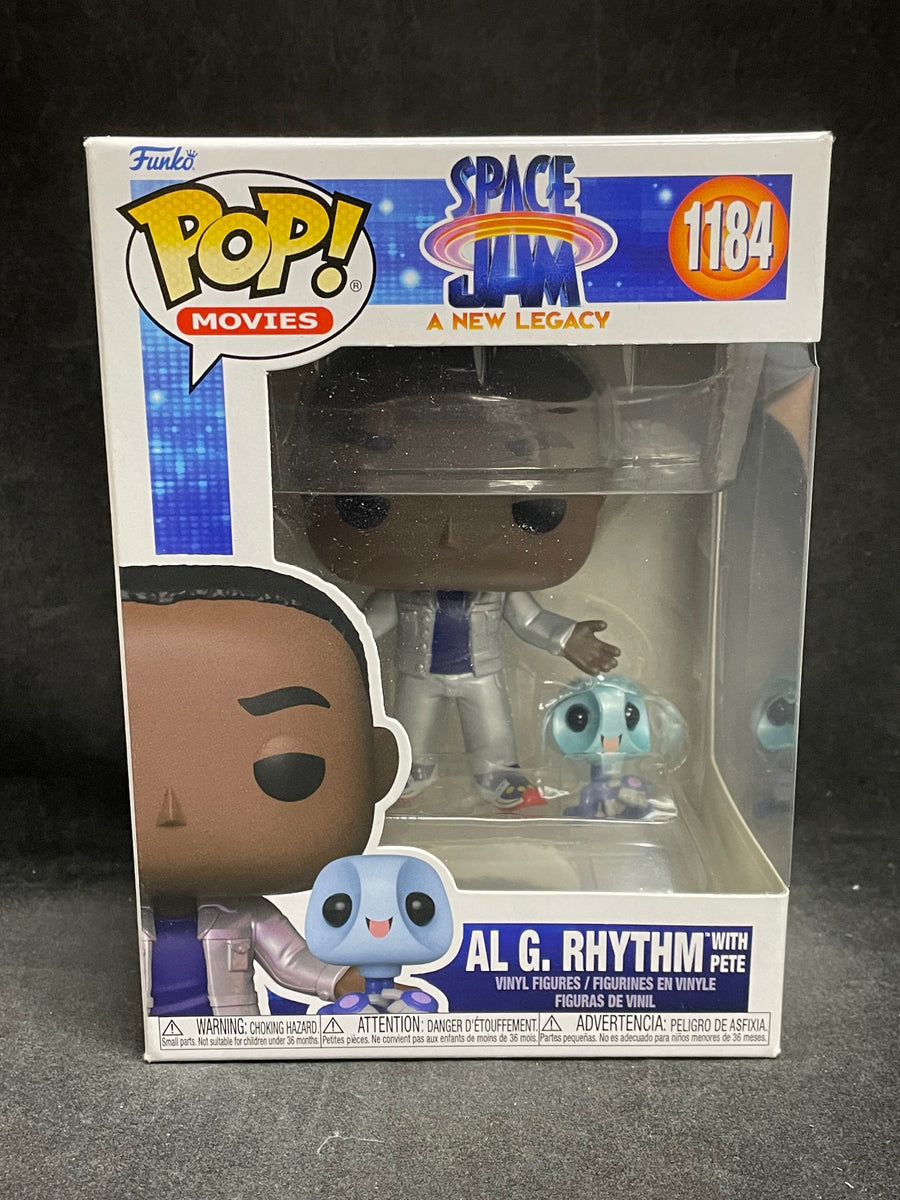 Funko Pop! Space Jam A New Legacy #1184 Al G. Rhythm with Pete w/ Prot ...